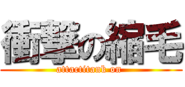 衝撃の縮毛 (attactitank on )