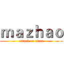 ｍａｚｈａｏ (attack on titan)