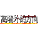 高墙外的方向 (attack on titan)