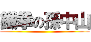 鐵拳の孫中山 ()