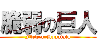 脆弱の巨人 (Flower Mountain)