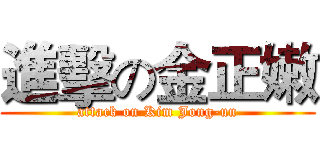 進擊の金正嫩 (attack on Kim Jong-un)