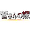 菅さんの嫁 (attack on titan)