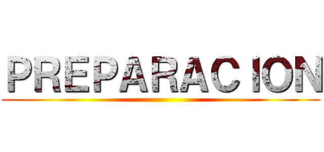 ＰＲＥＰＡＲＡＣＩＯＮ ()