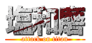 塩和磨 (attack on titan)