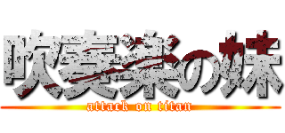 吹奏楽の妹 (attack on titan)