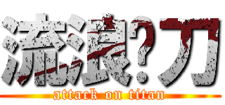 流浪军刀 (attack on titan)