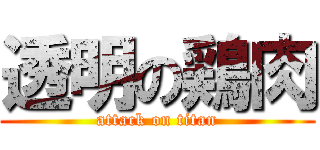 透明の鶏肉 (attack on titan)