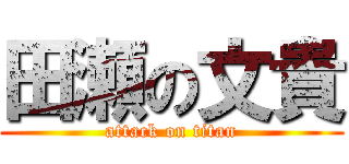 田瀬の文貴 (attack on titan)