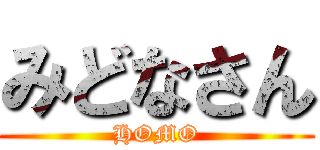 みどなさん (HOMO)