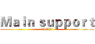Ｍａｉｎ ｓｕｐｐｏｒｔ (我是SUP神)