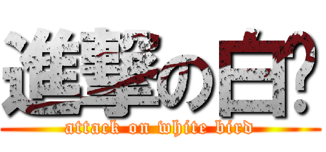 進撃の白鸟 (attack on white bird)