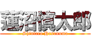 蓮沼慎太郎 (Shintaro Hasunuma)