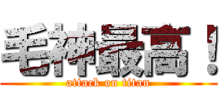 毛神最高！ (attack on titan)