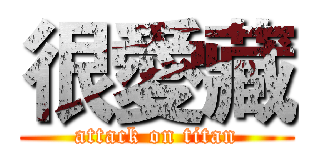 很愛藏 (attack on titan)