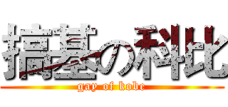 搞基の科比 (gay of kobe)