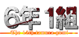 ６年１組 ( The 15th tamura gumi)