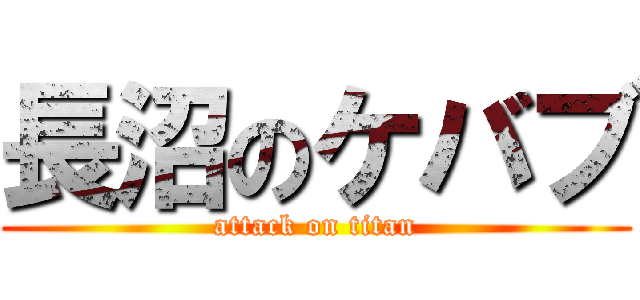 長沼のケバブ (attack on titan)
