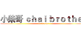 小柴哥 ｃｈａｉ ｂｒｏｔｈｅｒ (chai brother)