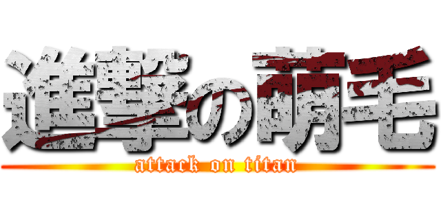 進撃の萌毛 (attack on titan)