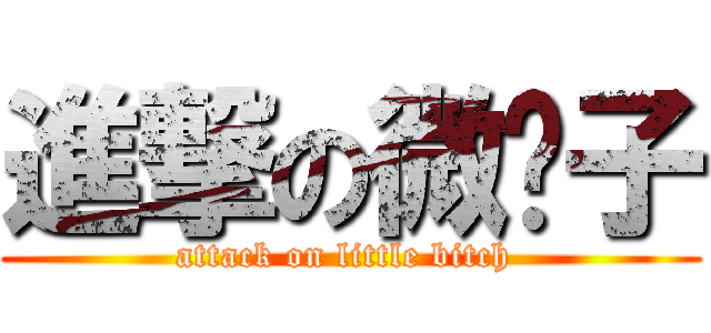 進撃の微婊子 (attack on little bitch )
