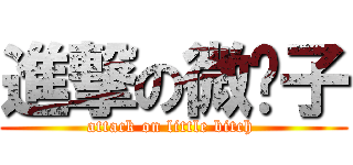 進撃の微婊子 (attack on little bitch )
