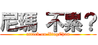 尼瑪 不累？ (attack on XingChan)