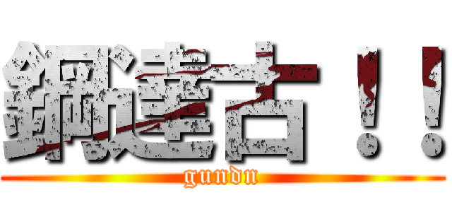 鋼達古！！ (gundn)