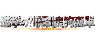 進撃の溫順馴良狗孤單 (attack on 阿吹)