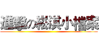 進擊の崧淇小檔案 ()