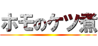 ホモのケツ煮 ()