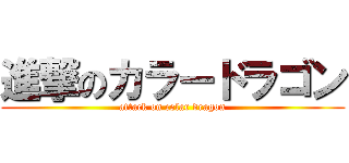 進撃のカラードラゴン (attack on colar dragon)