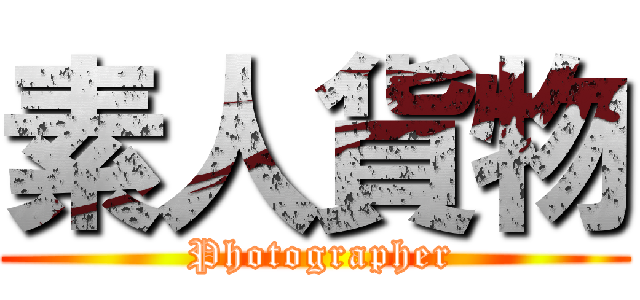 素人貨物 ( Photographer)