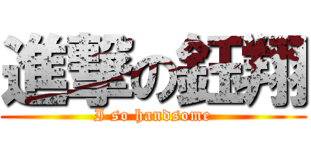 進撃の鈺翔 (I so handsome)