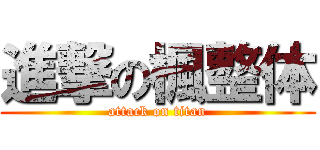 進撃の楓整体 (attack on titan)