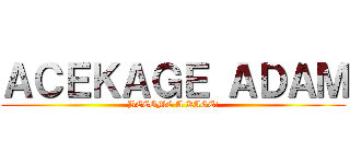 ＡＣＥＫＡＧＥ ＡＤＡＭ (BECOME A KAGE!)