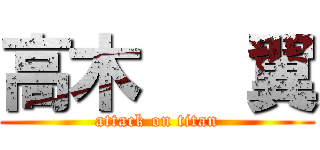 高木   翼 (attack on titan)