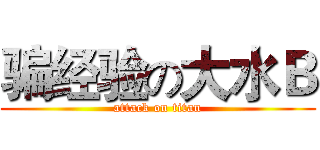 骗经验の大水Ｂ (attack on titan)