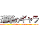 進撃のギャラ (attack on gyara)
