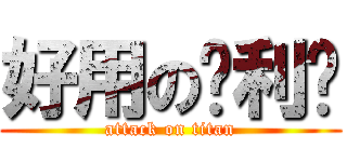 好用の玛利亚 (attack on titan)