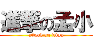 進撃の孟小 (attack on titan)
