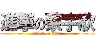 進撃の蔡宇欣 (attack on titan)