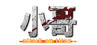 小哥 (attack on titan)