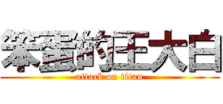 笨蛋的王大白 (attack on titan)
