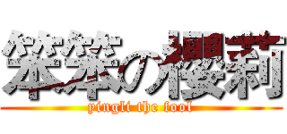 笨笨の櫻莉 (yingli the fool)