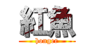 紅魚 (honger)