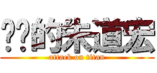 进击的朱道宏 (attack on titan)