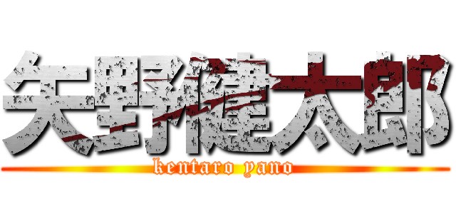 矢野健太郎 (kentaro yano)