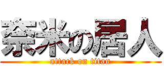 奈米の居人 (attack on titan)