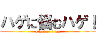 ハゲに悩むハゲ！ (attack on titan)